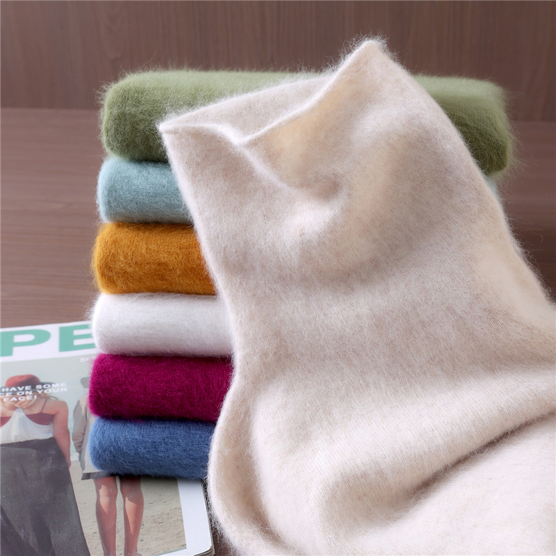 Phone Accessories On Top - 100% Pure Mink Cashmere Knitted Pullovers