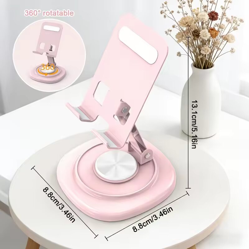Phone Accessories Items - 360 Degree Rotatable Foldable Desktop Phone