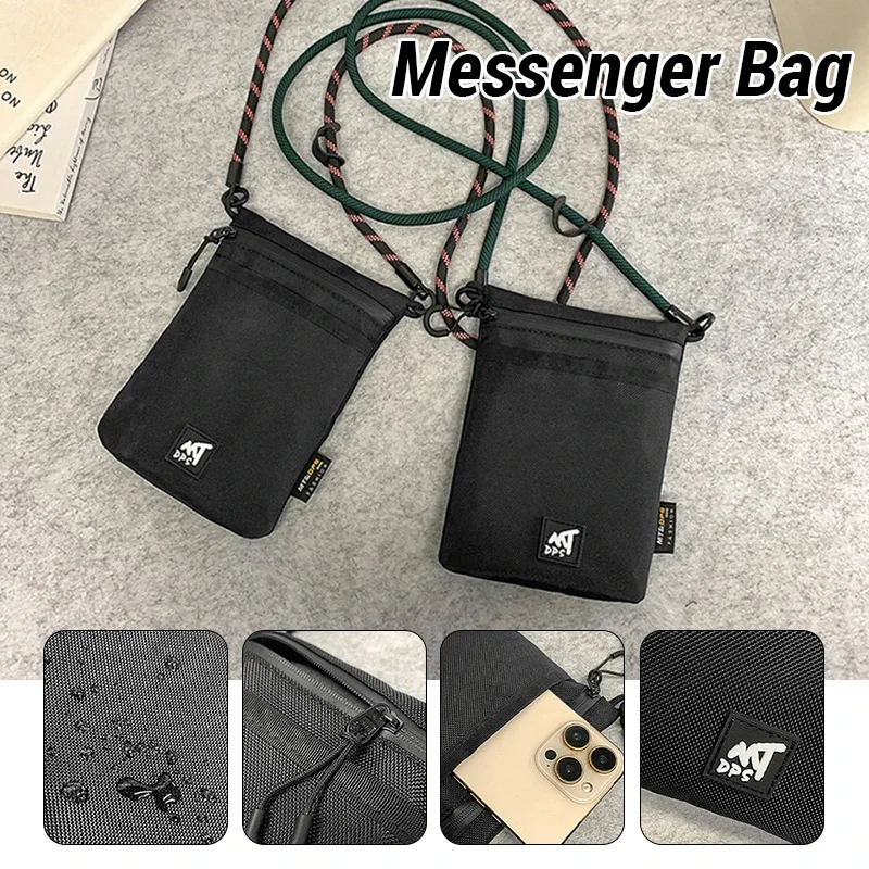 Phone Accessories For Boys - Nylon Lanyard Small Shoulder Bag for