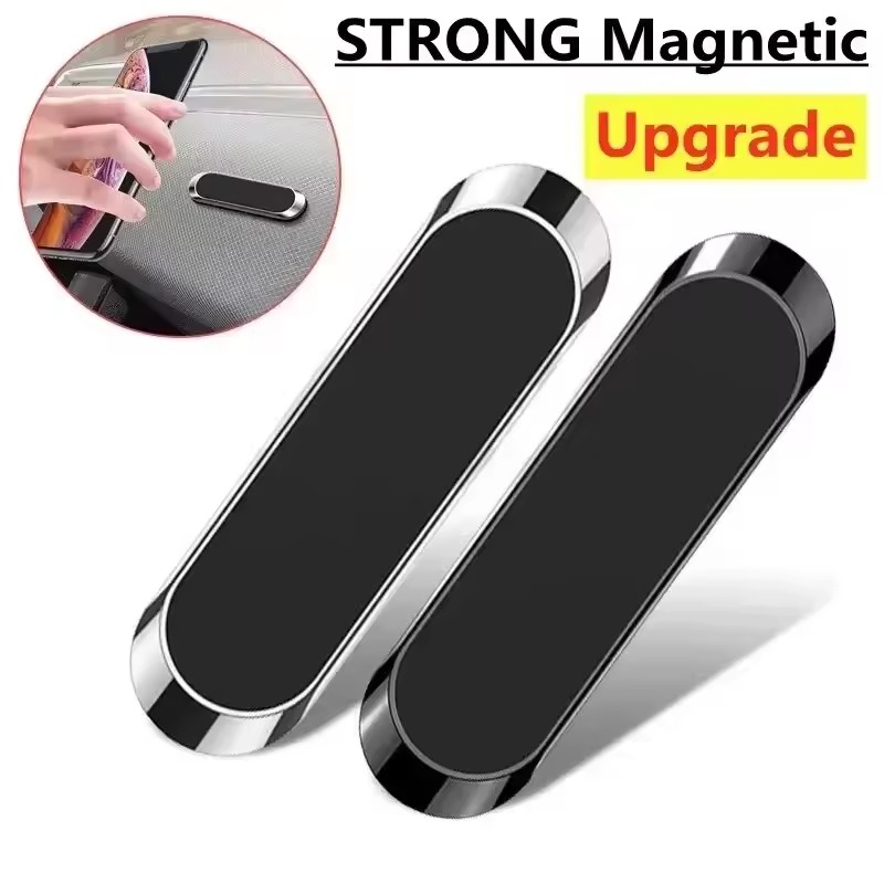 Phone Accessories Holder Car - Strip Metal Magnetic Phone Holder Magnetic