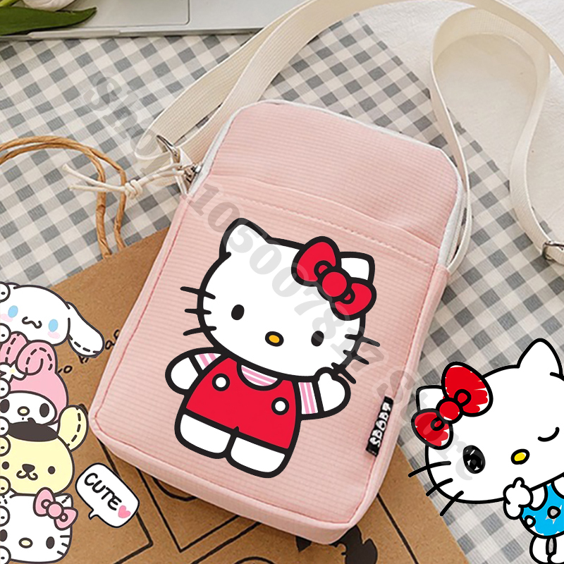 Phone Accessories For Boys - Children Cartoon Crossbody Bag Hello Kitty