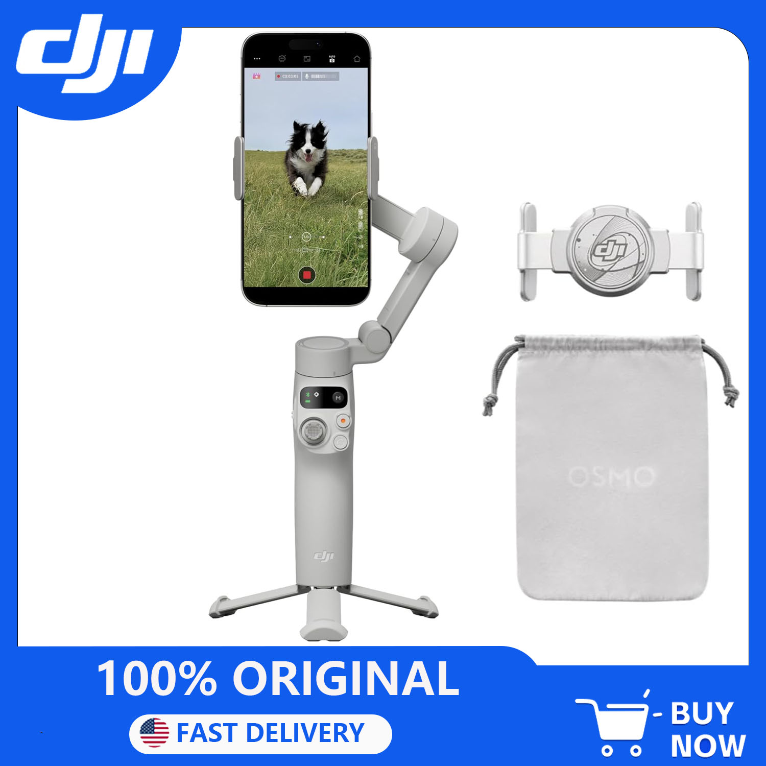 Selfie Stick Tripod - DJI Osmo Mobile 7 Gimbal Stabilizer