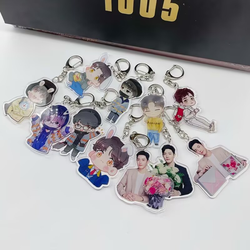 Phone Accessories In China - Xiao Zhan cartoon anime keychain pendant,Q-version