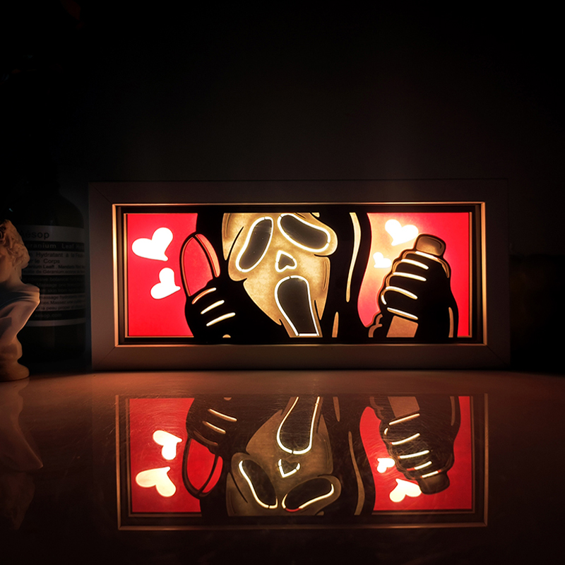 Gaming Controller Phone - Horror Movie Series Paper Cut Shadow