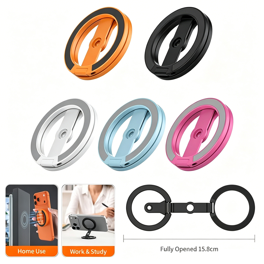 Phone Accessories Items - Portable Foldable Double Sided Magnetic Stand