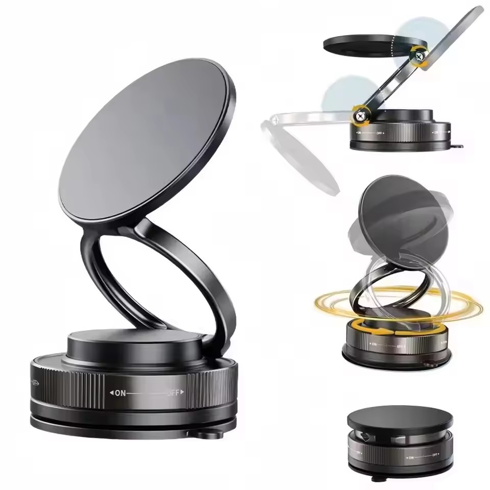 Phone Accessories Holder Car - 2026 New Vacuum Magnetic Phone Holder