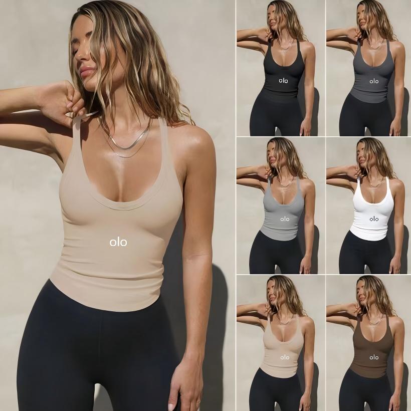 Phone Accessories On Top - New style yoga short-sleeved knitted tank