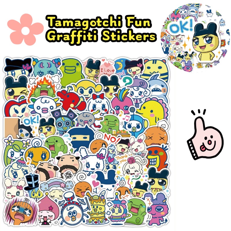 Phone Accessories Items - Japanese Tamagotchi Stickers Electronic Pet Mametchi