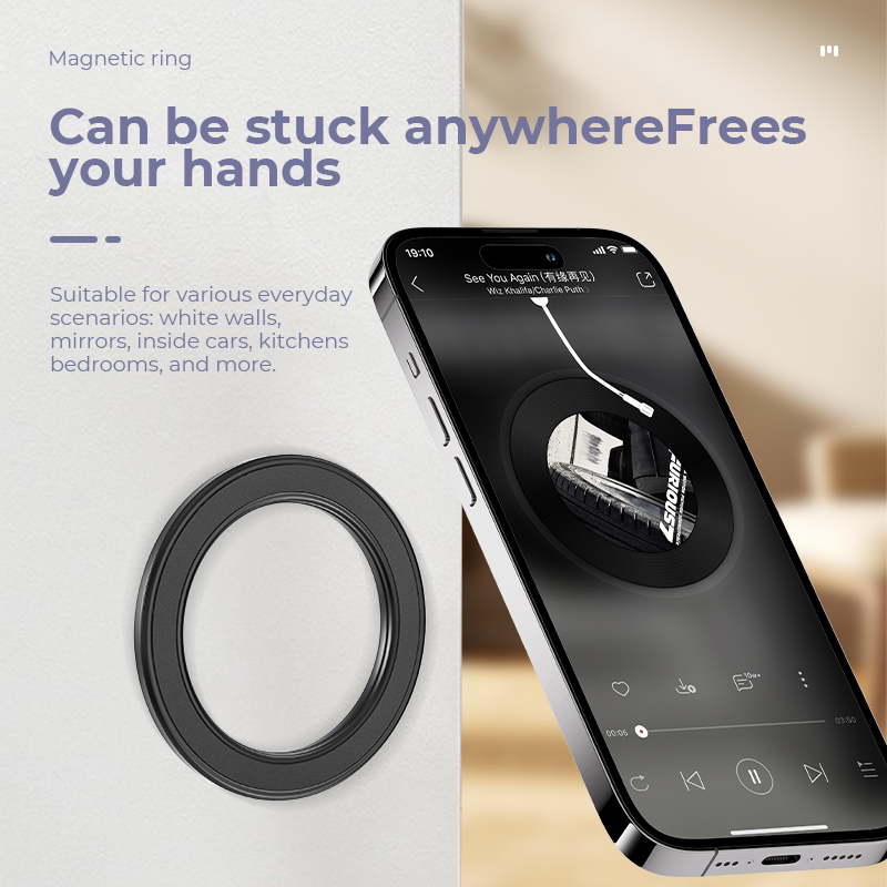 Phone Accessories Holder Car - For Magsafe Strong Magnetic Ring Phone