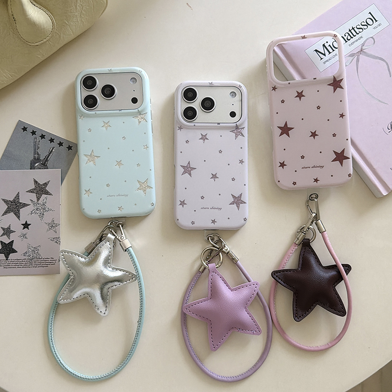Phone Accessories Cute - Korean Cute Star Phone Case For