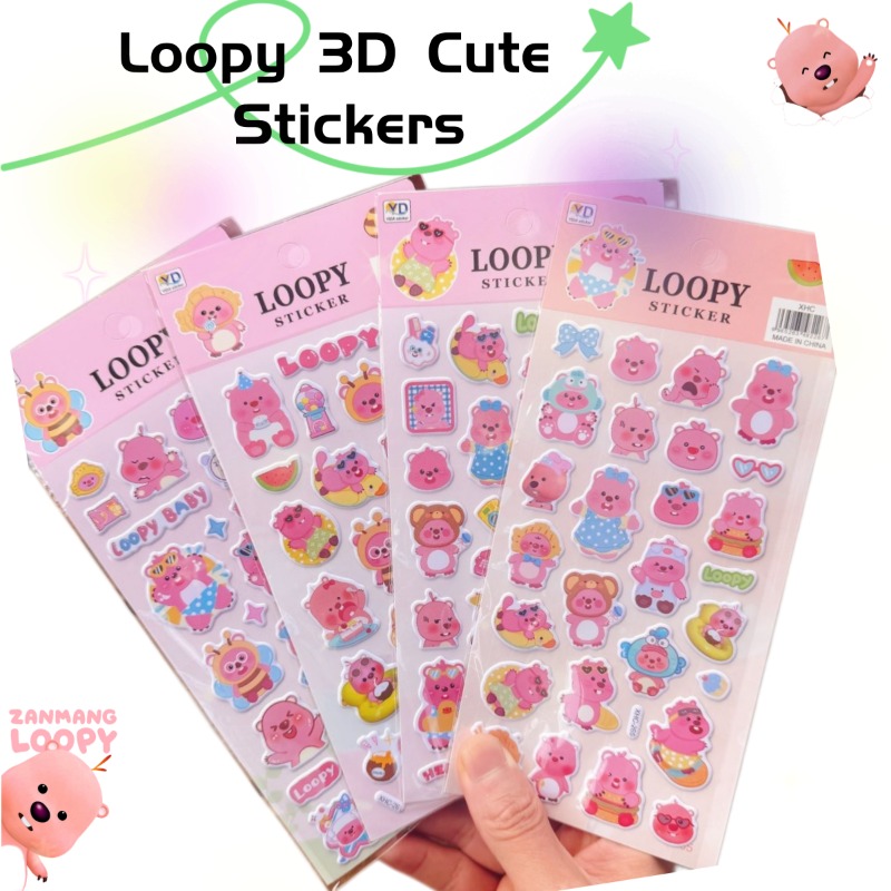 Phone Accessories Cute - New Pororo Anime Cute Loopy 3D