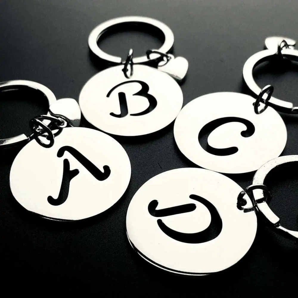 Z Phone Accessories - 1PC Alphabet Letters Heart Love Gift