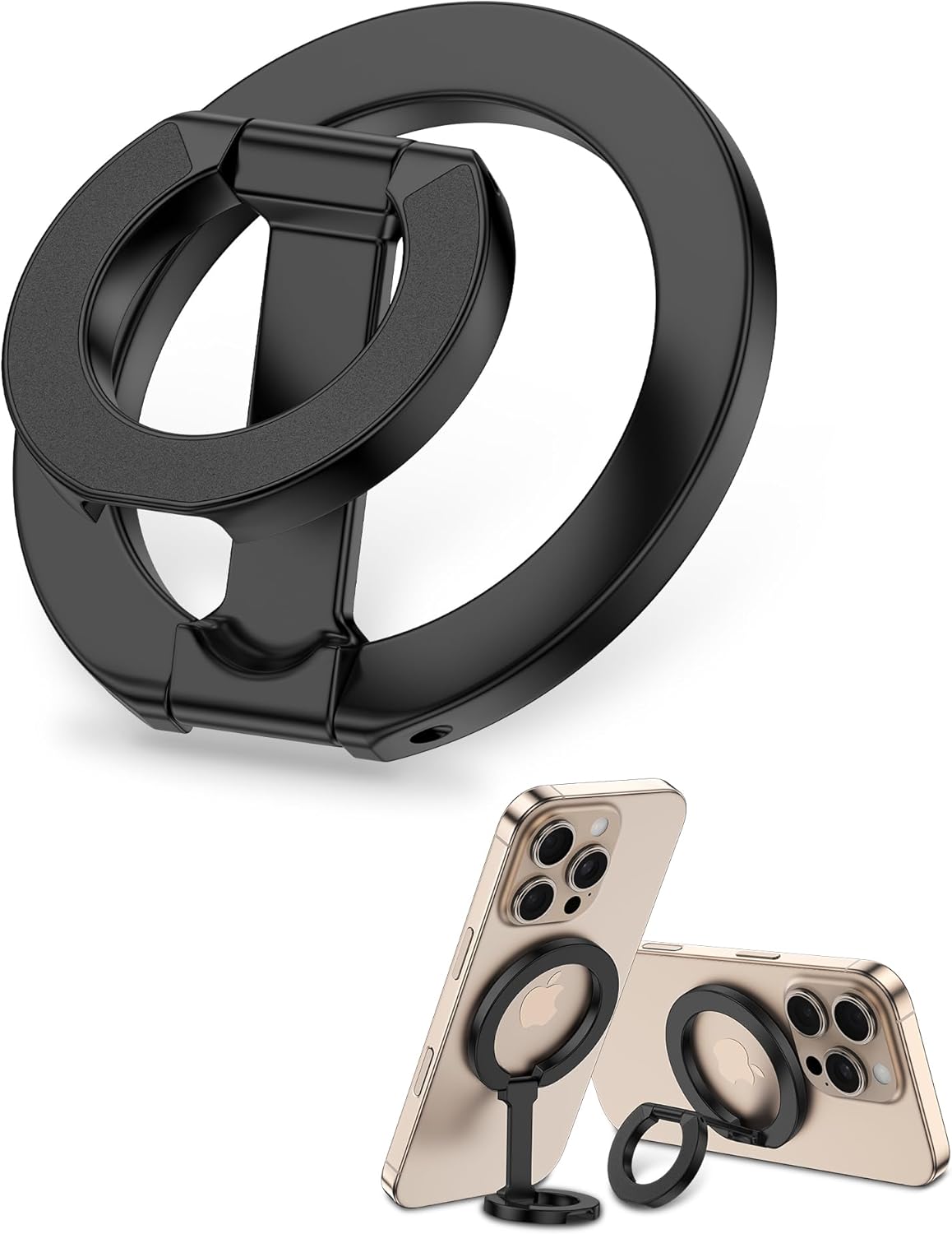 Phone Accessories Holder Car - Phone Grip Holder Stand Dual-Sided Magnetic
