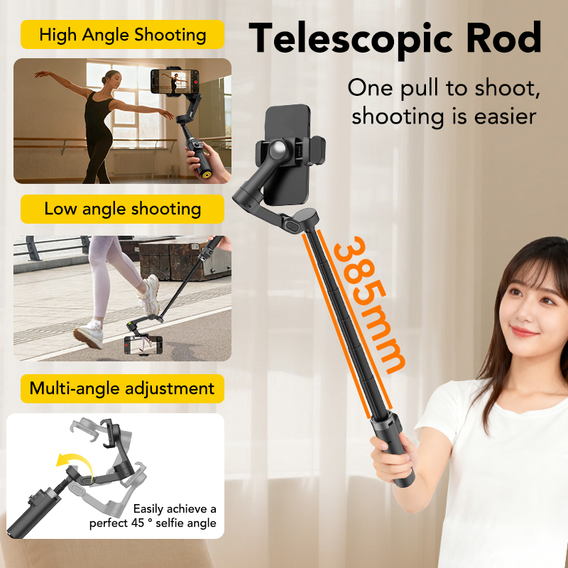 AOCHUAN Smart X3 360° Pan Rota - Selfie Stick Tripod ulasan dan harga