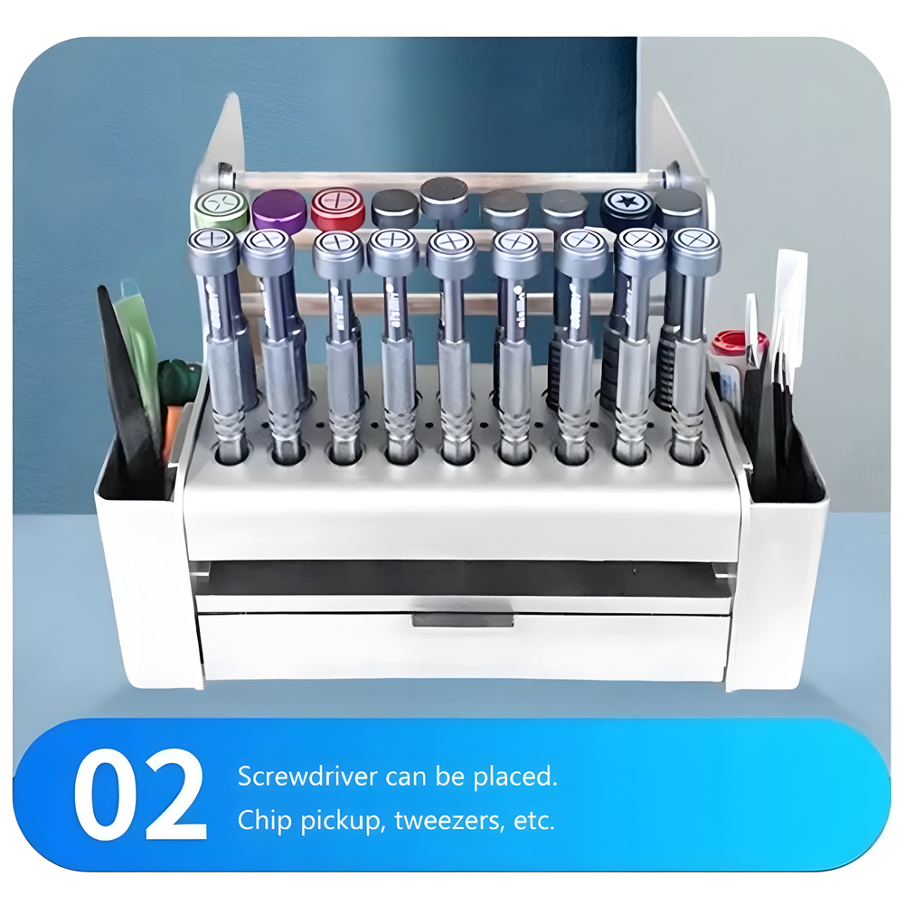 Desktop Rack Electronic Mainte - Phone Accessories Rack ulasan dan harga