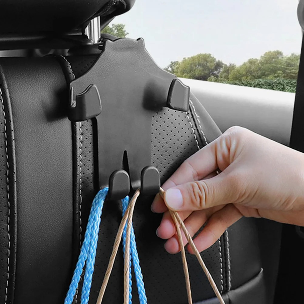 2PCS Car Headrest Hook With Ph - Phone Accessories Rack ulasan dan harga