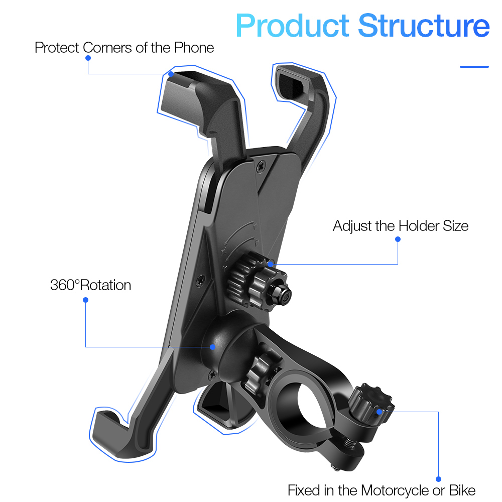 360° Adjustable Bike Phone Mou - Phone Zone Accessories & Repair Photos ulasan dan harga
