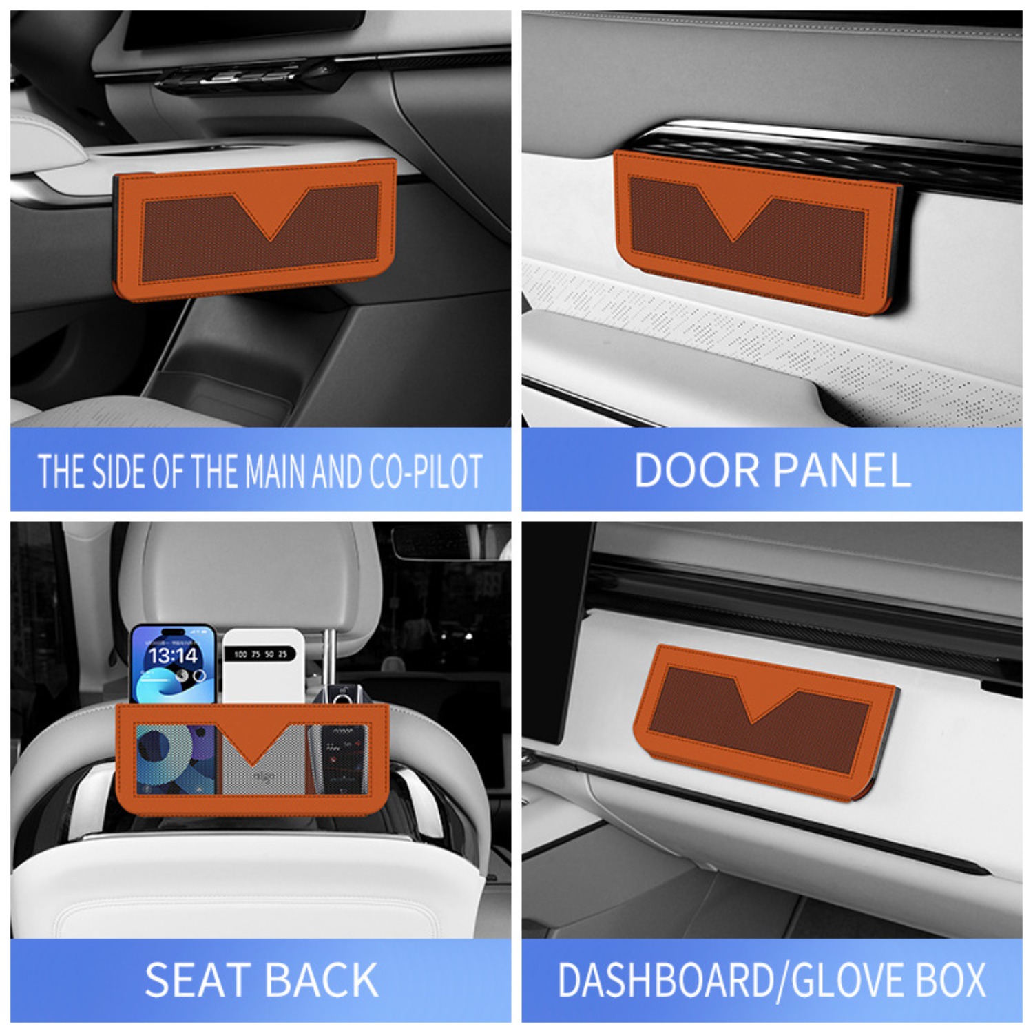 Multifunctional Car Side Stora - Phone Accessories Receipt ulasan dan harga