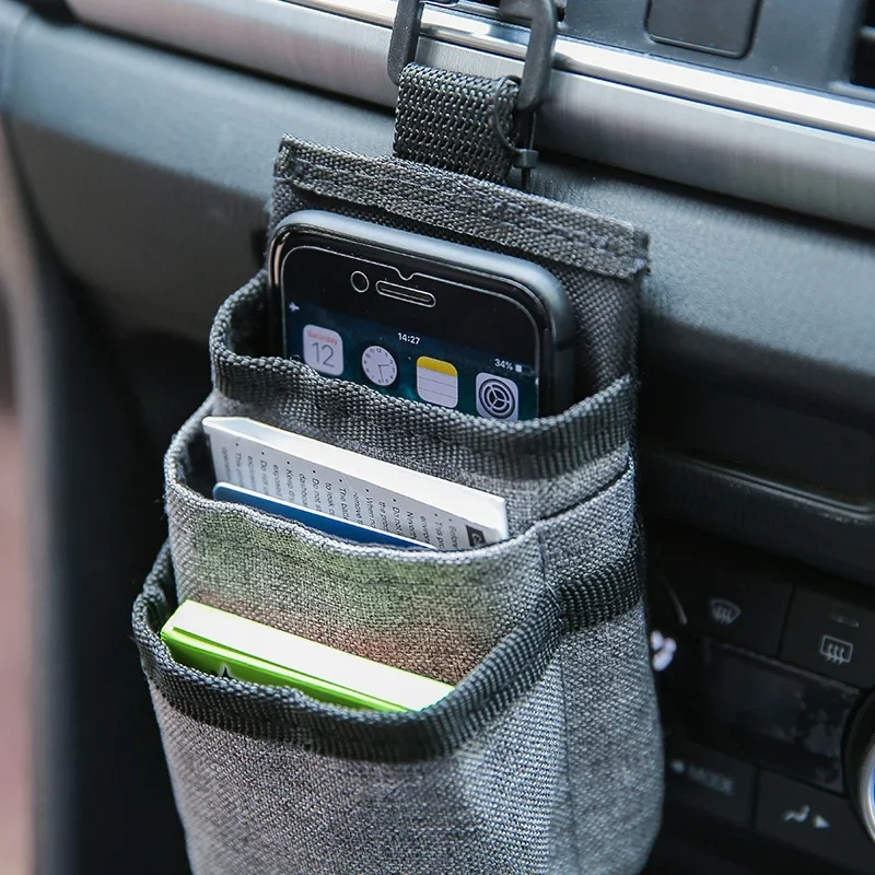 Car Storage Organizer Box Oxfo - Phone Accessories Rack ulasan dan harga