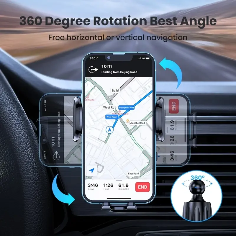 Universal Car Air Vent Phone H - Phone Accessories Holder Car ulasan dan harga