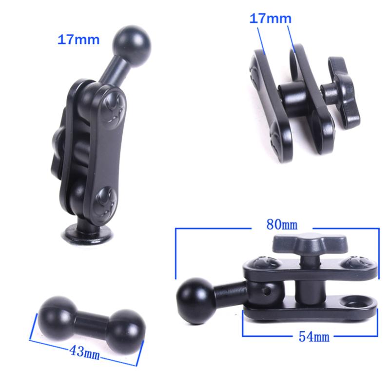 Alloy 17mm Ball Mount Extensio - Phone Accessories Items ulasan dan harga