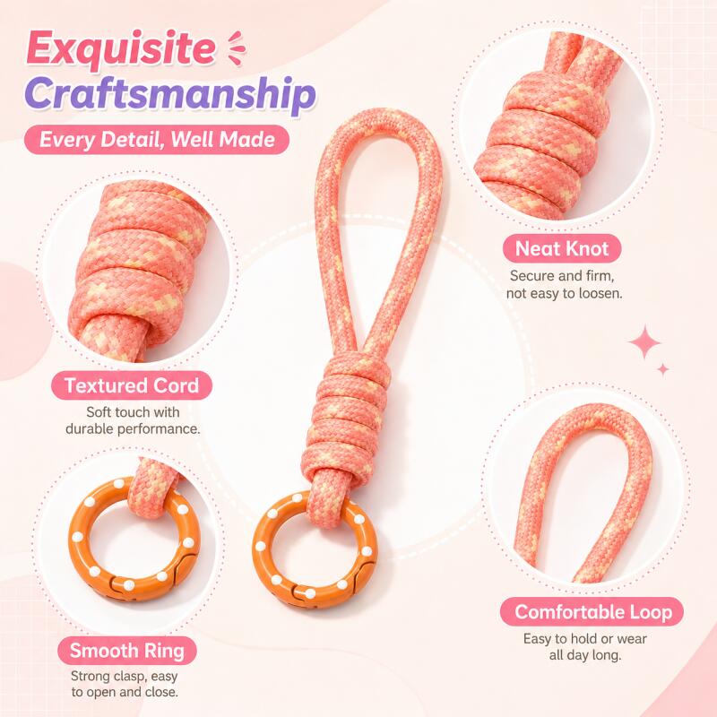 2~5pcs Colorful Braided Keycha - Phone Accessories For Your Car ulasan dan harga