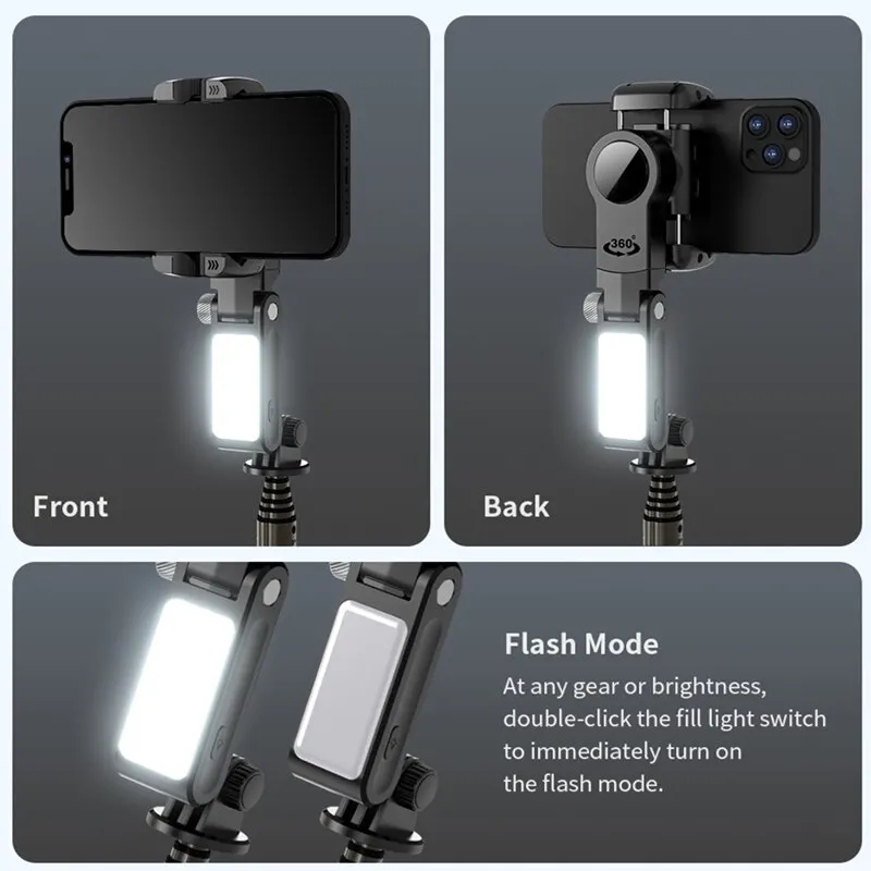 FANGTUOSI 360 Rotation Gimbal, - Selfie Stick Tripod ulasan dan harga