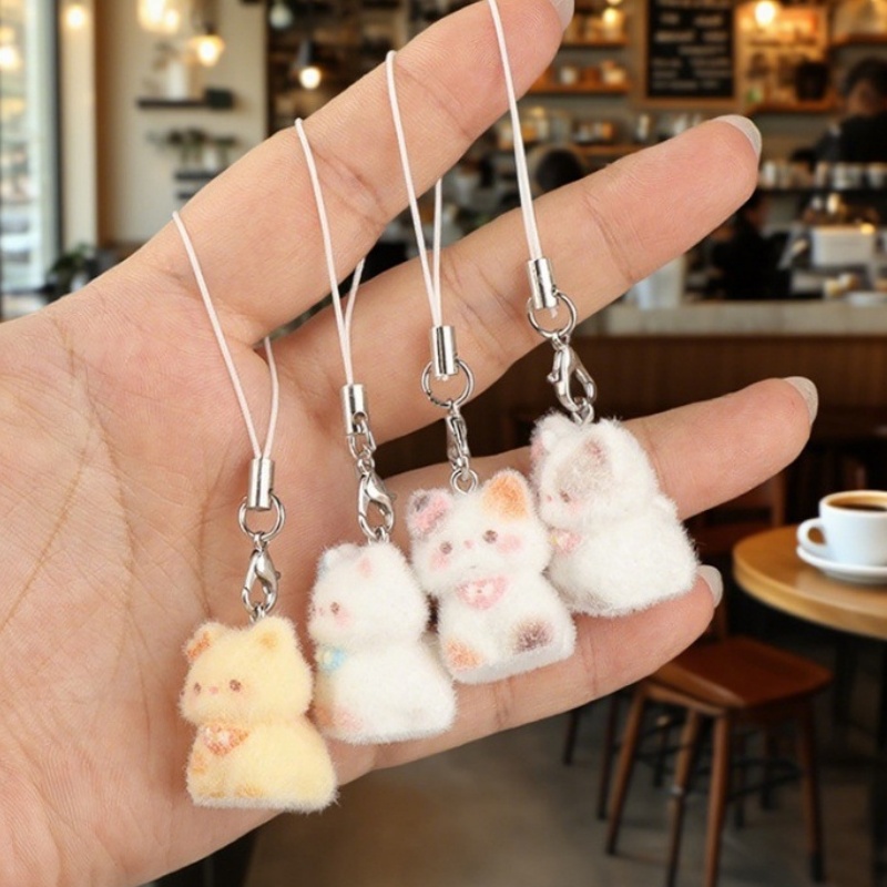 Cute Cartoon Flocking Animal C - Phone Accessories For Your Car ulasan dan harga
