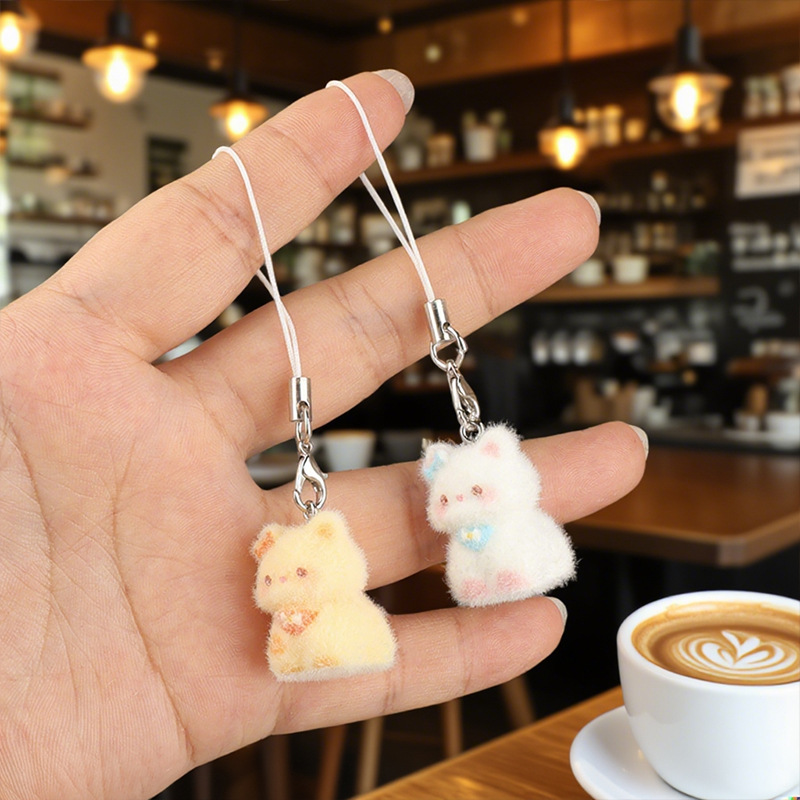 Cute Cartoon Flocking Animal C - Phone Accessories For Your Car ulasan dan harga