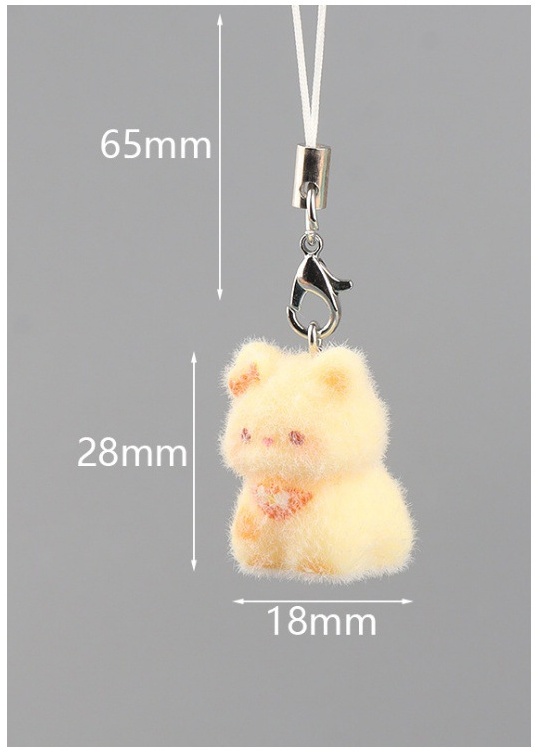 Cute Cartoon Flocking Animal C - Phone Accessories For Your Car ulasan dan harga