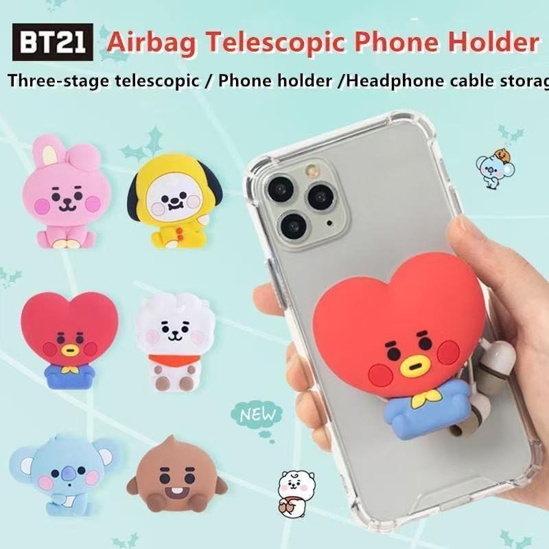 BT21 Koya RJ Shooky Mang Chimm - Phone Accessories Cute ulasan dan harga