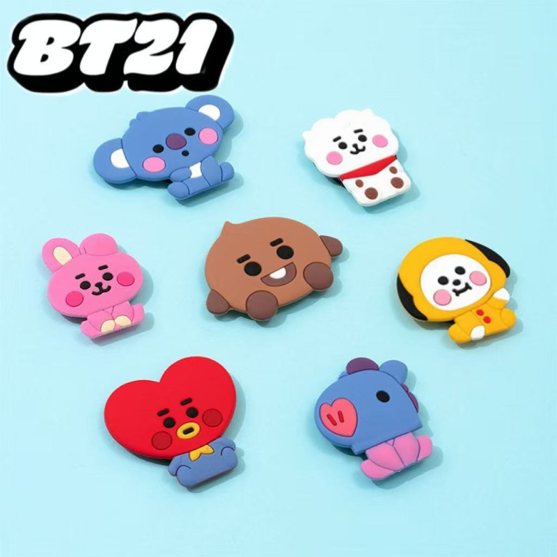 BT21 Koya RJ Shooky Mang Chimm - Phone Accessories Cute ulasan dan harga