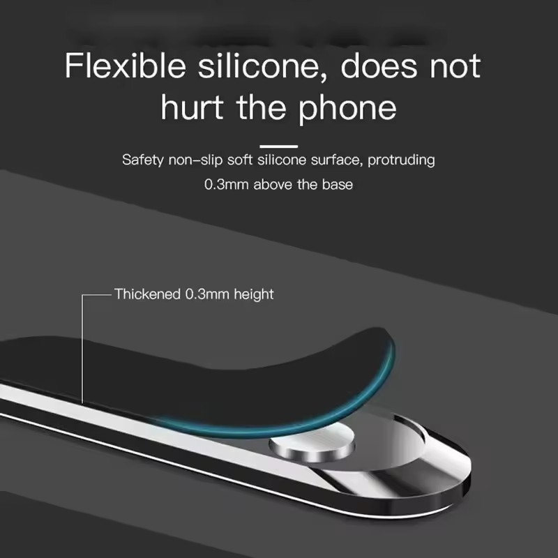 Strip Metal Magnetic Phone Hol - Phone Accessories Holder Car ulasan dan harga