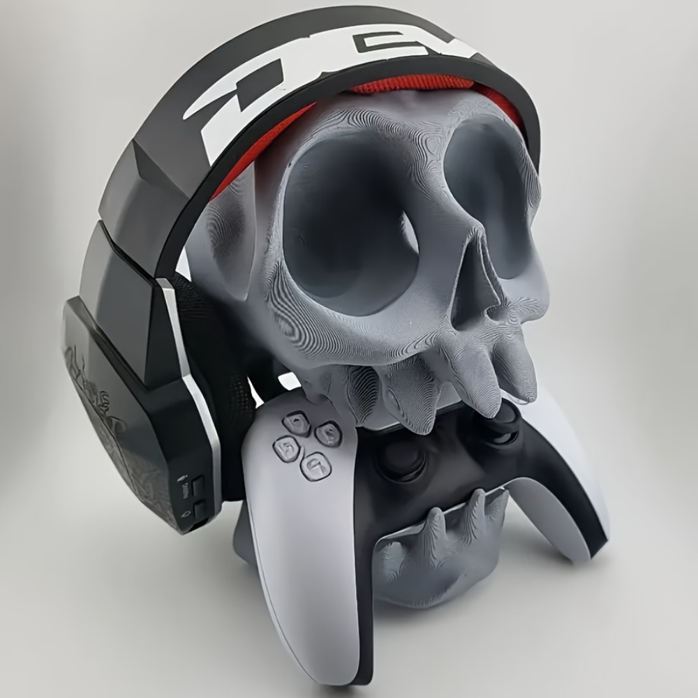 Skull Shaped Controller Stand  - Gaming Controller Phone ulasan dan harga
