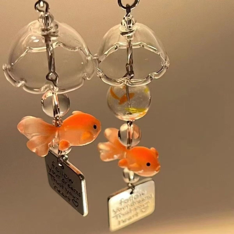 Goldfish Wind Chimes Dream Bea - Phone Accessories For Your Car ulasan dan harga