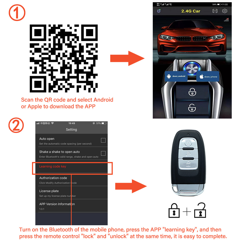 Kirbin Car Alarm With Autostar - Phone Accessories For Your Car ulasan dan harga