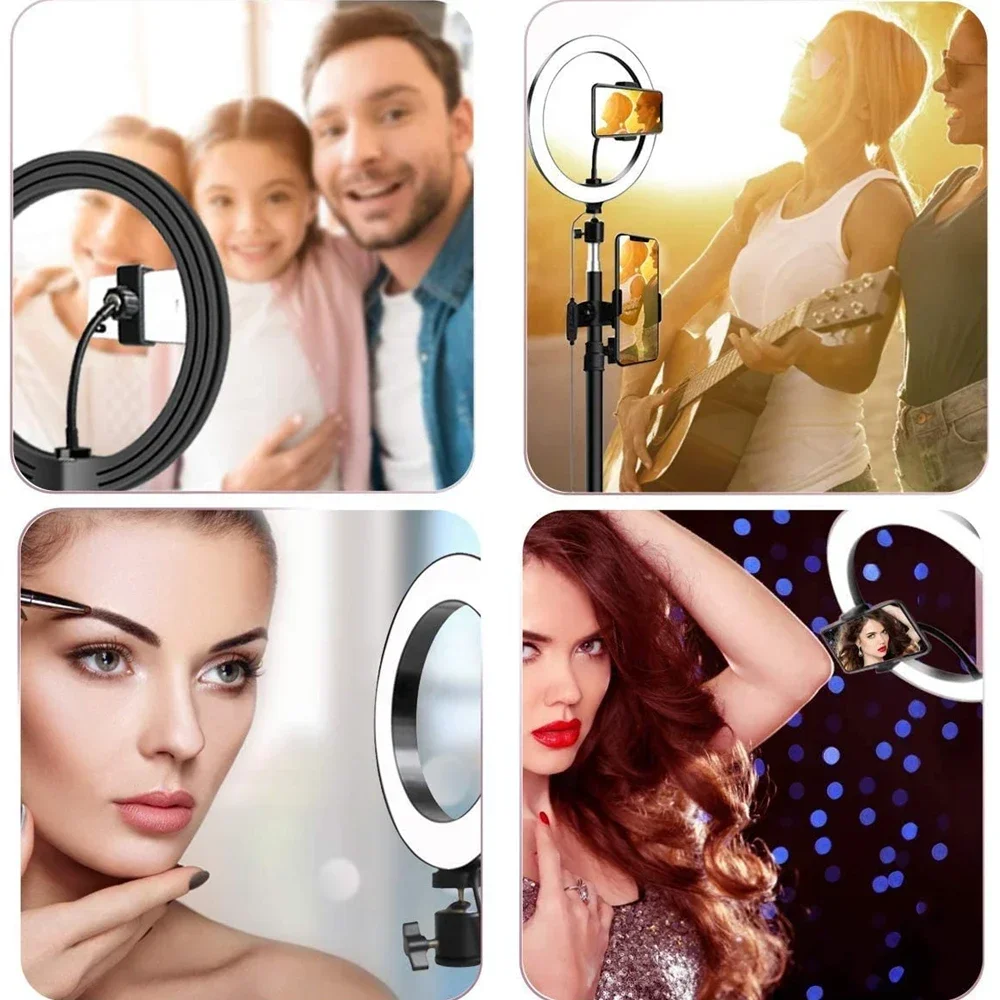 Ring Light Dimmable LED Studio - Selfie Stick Tripod ulasan dan harga