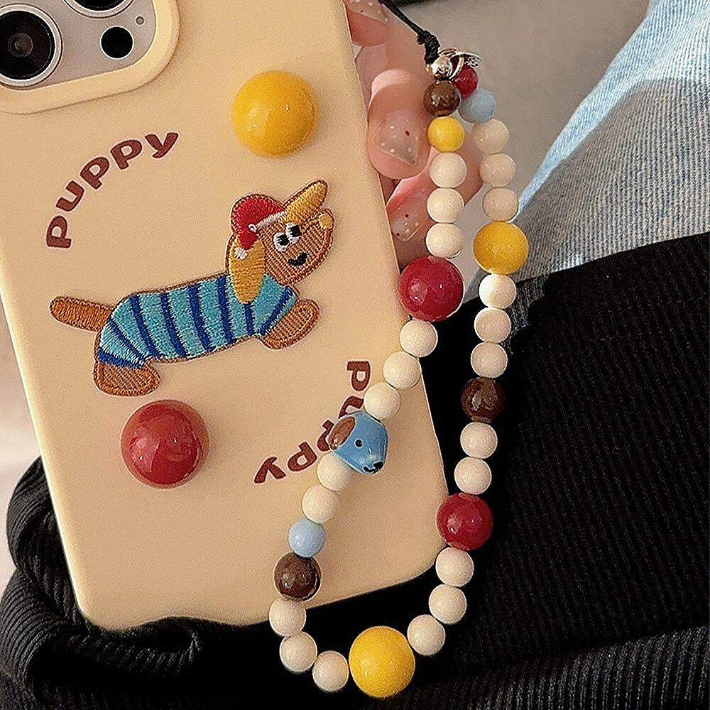 Cute Dog Bear Cheese Pendant M - Phone Accessories For Boys ulasan dan harga