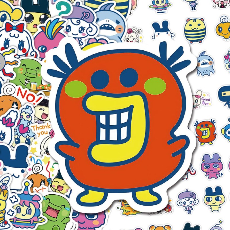 Japanese Tamagotchi Stickers E - Phone Accessories Items ulasan dan harga