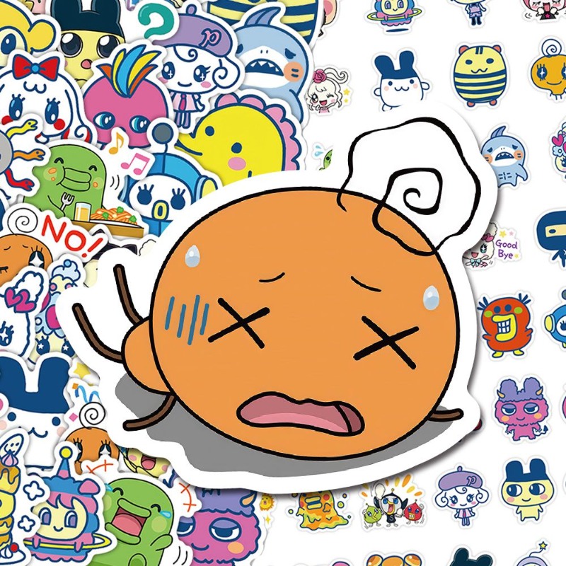 Japanese Tamagotchi Stickers E - Phone Accessories Items ulasan dan harga