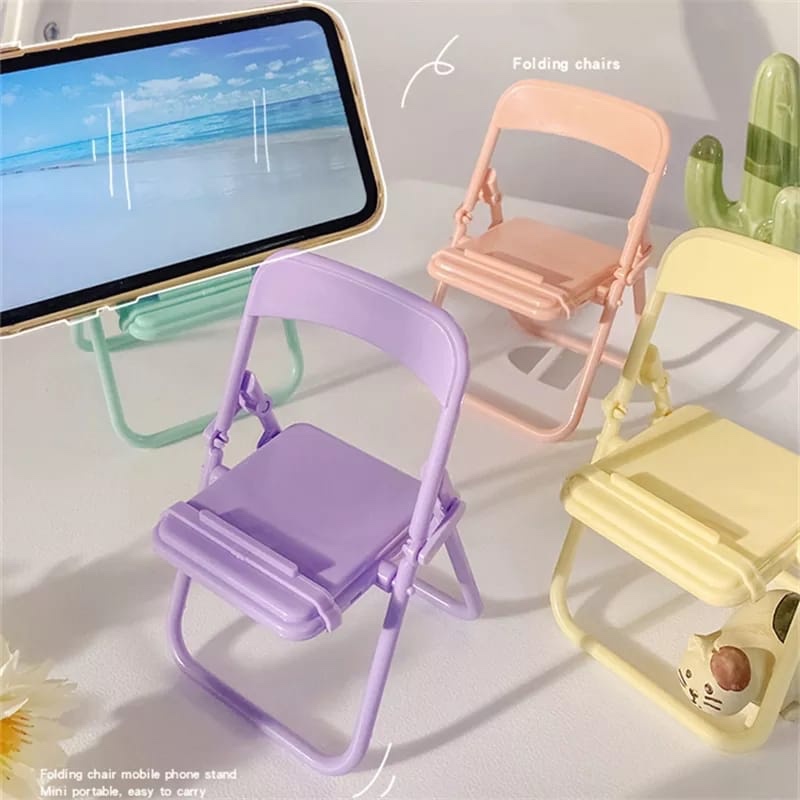Cute Chair Phone Holder Stand  - Phone Accessories Cute ulasan dan harga