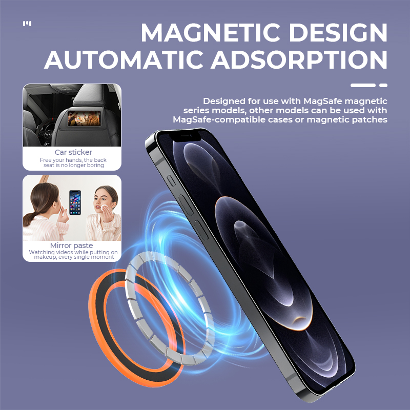 For Magsafe Strong Magnetic Ri - Phone Accessories Holder Car ulasan dan harga
