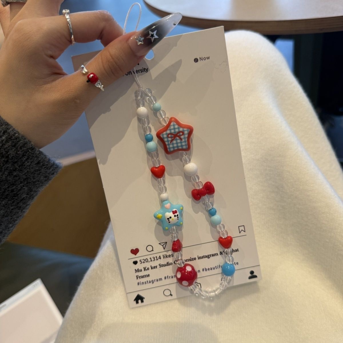 Kawaii INS Sweet Style Hello K - Phone Accessories Cute ulasan dan harga
