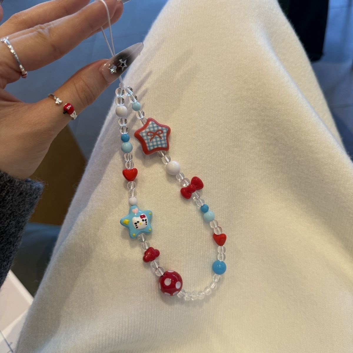 Kawaii INS Sweet Style Hello K - Phone Accessories Cute ulasan dan harga