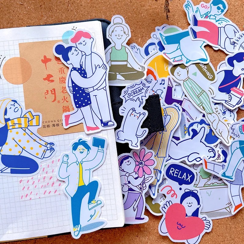 Stickers 42pcs Character Hand  - Phone Accessories For Boys ulasan dan harga