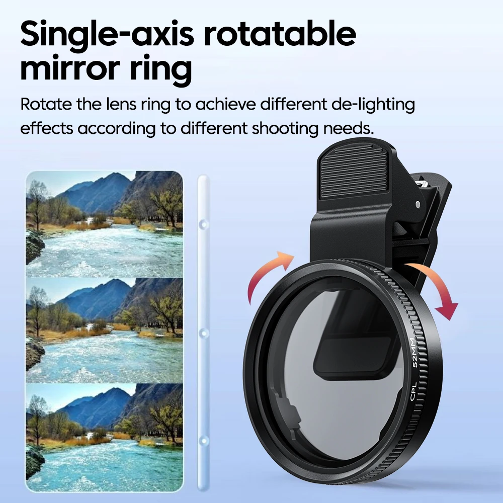 New 52mm CPL Mobile Phone Lens - Phone Accessories Items ulasan dan harga