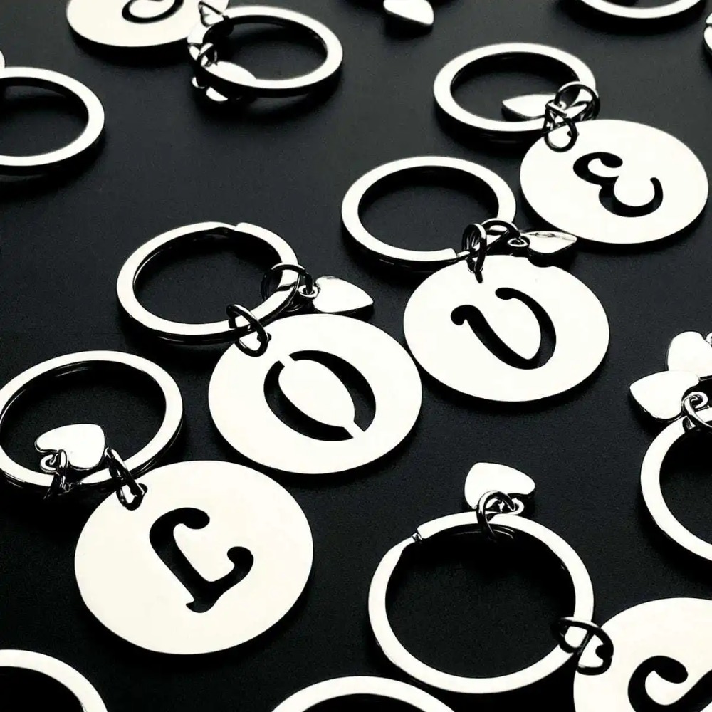 1PC Alphabet Letters Heart Lov - Z Phone Accessories ulasan dan harga