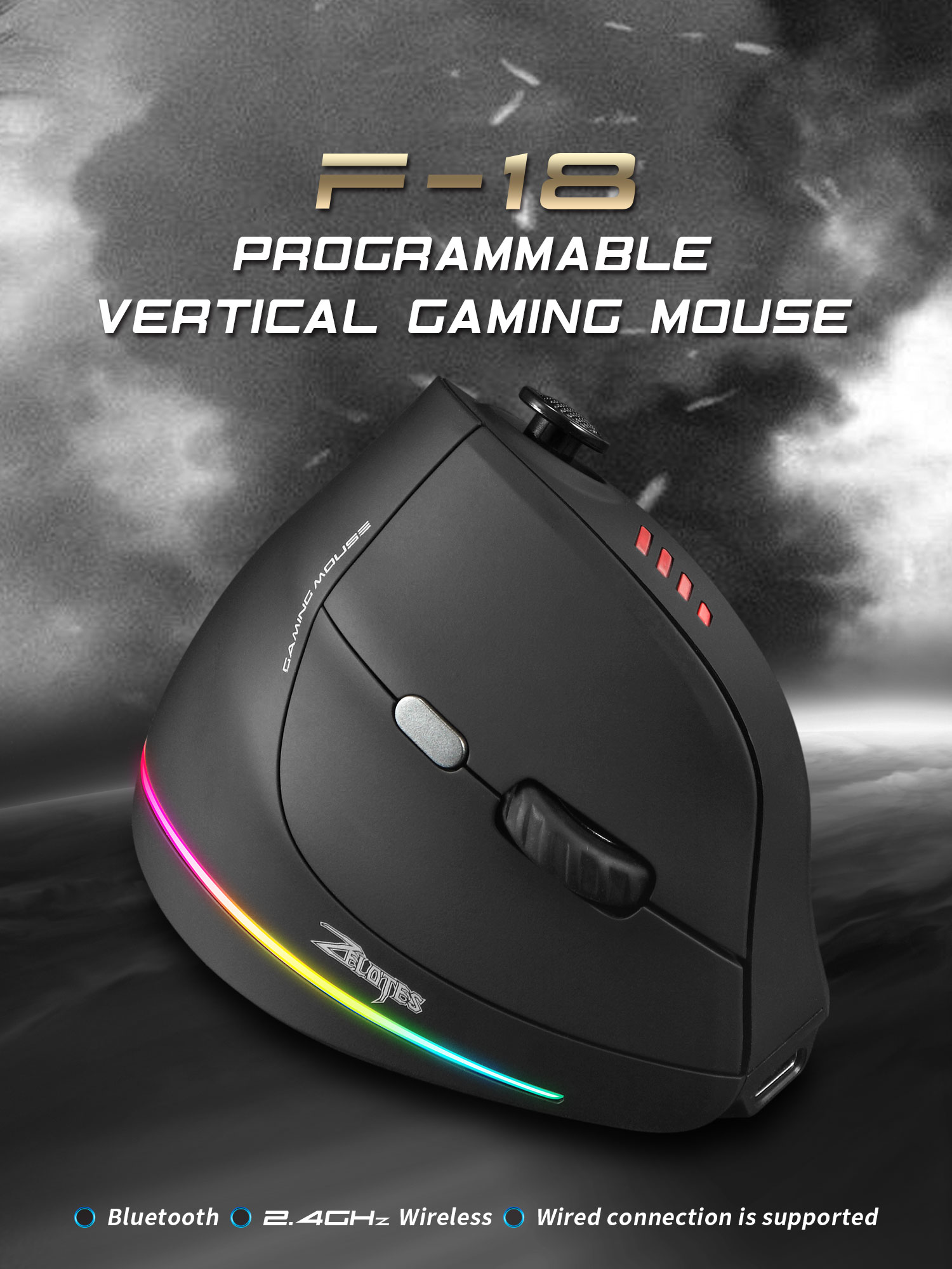 Jomaa RGB Backlit Wireless Ver - Gaming Controller Phone ulasan dan harga