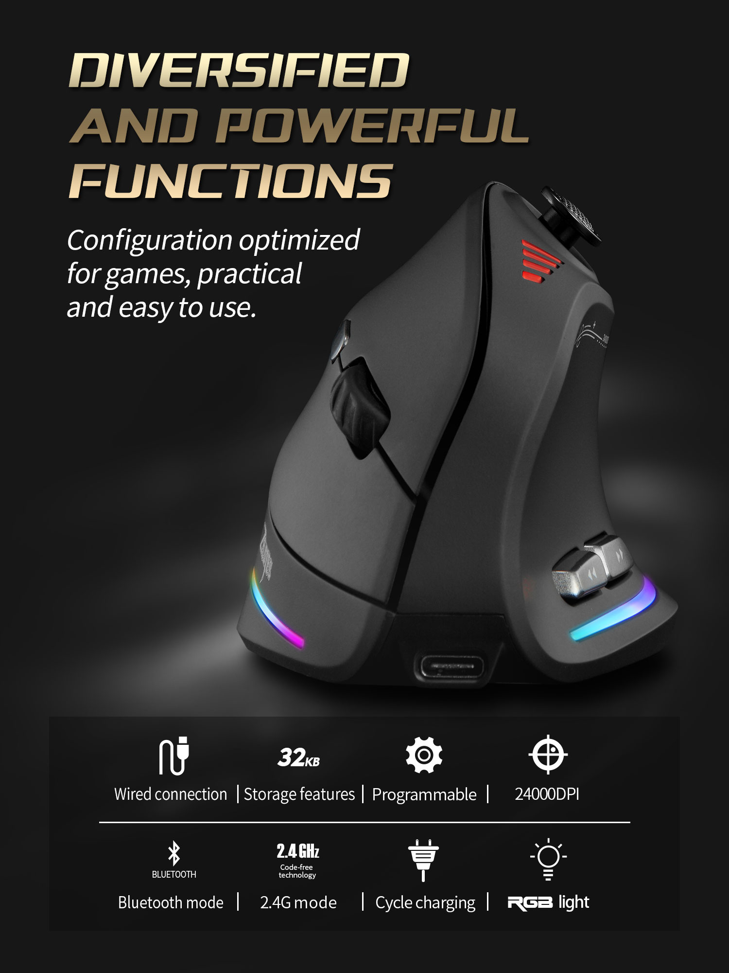 Jomaa RGB Backlit Wireless Ver - Gaming Controller Phone ulasan dan harga
