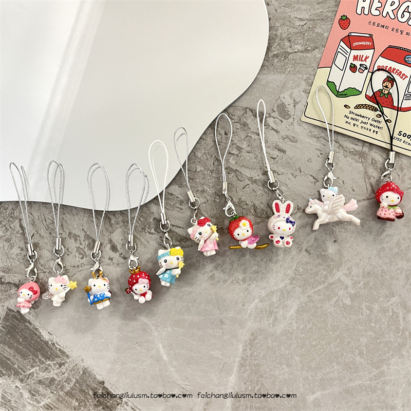 Hello Kitty Key Rope New Anime - Phone Accessories In China ulasan dan harga